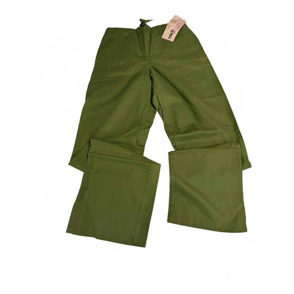 WHITE SWAN WOMENS SCRUB PANTS XS NEW WITH TAGS PEA GREEN